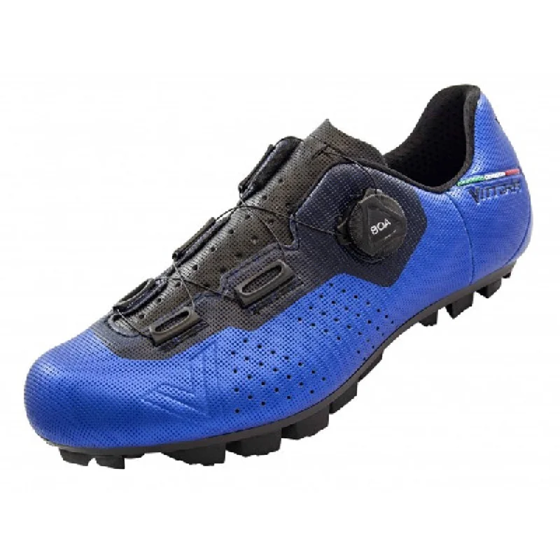 Bicycle tire pad-Vittoria Alise' Performance MTB Cycling Shoes - BLUE/BLACK