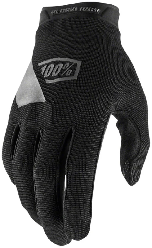 Mountain bike strap-100% Ridecamp Gloves - Black Full Finger Womens X-Large