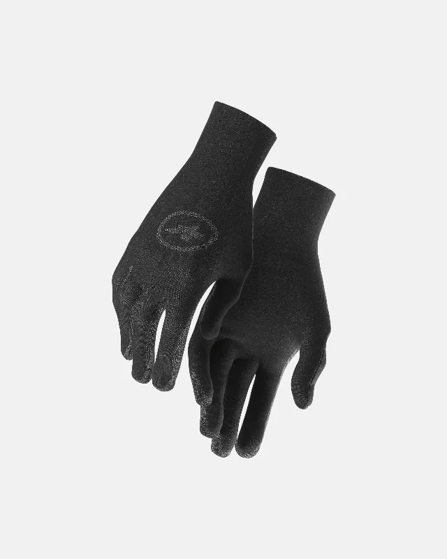 Bicycle grip pad-Spring Fall Liner Gloves - Black