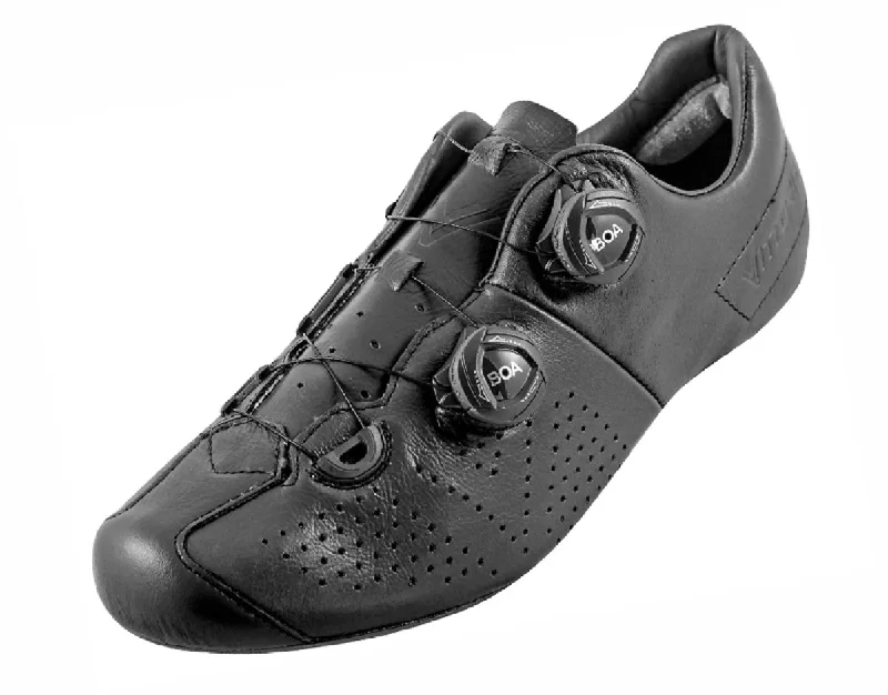 Road bike strap-Vittoria La Tecnica Road Cycling Shoes (Black) EU 42.5 - 50% OFF!