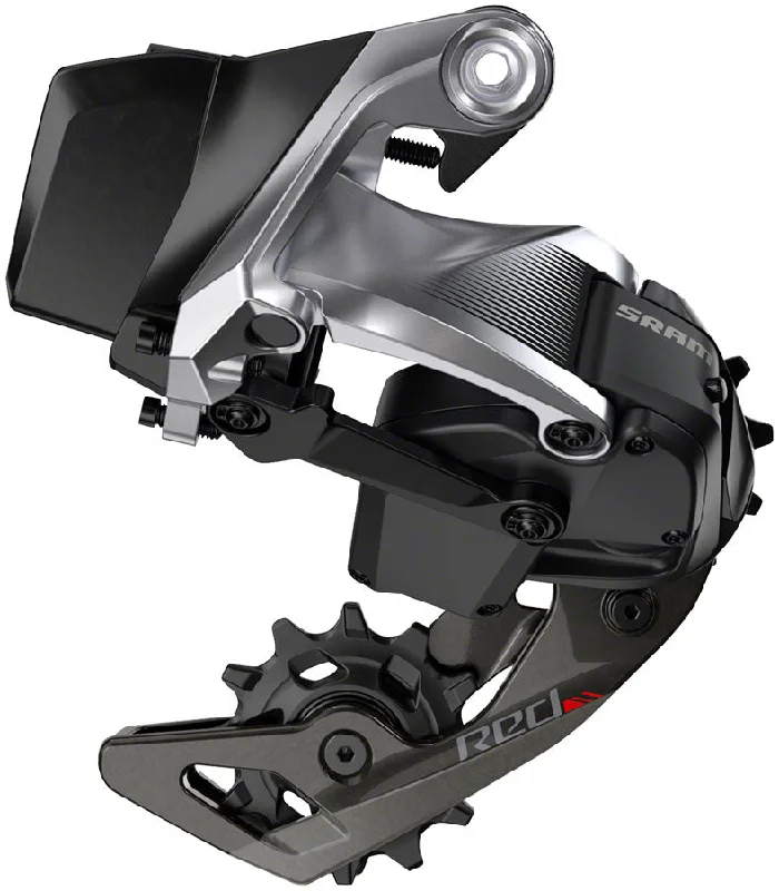 Bike wheel clip-SRAM RED eTap Rear Derailleur - 11-Speed Short Cage Black A2