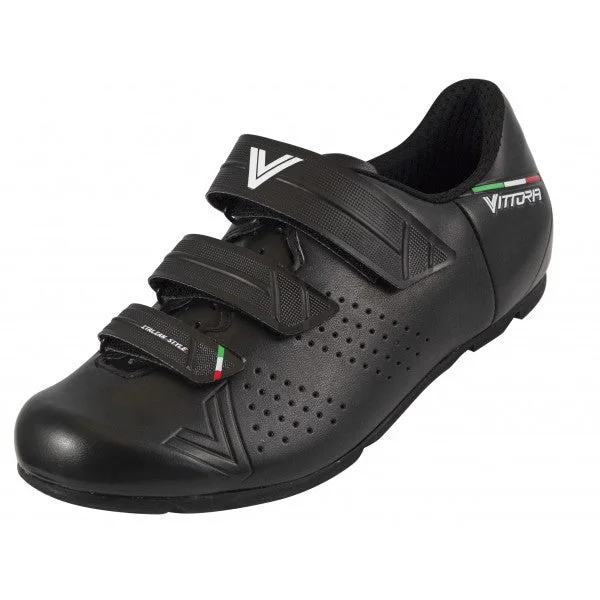 Bicycle rack clip-Vittoria Rapide GT Indoor Performance Shoes (Black)