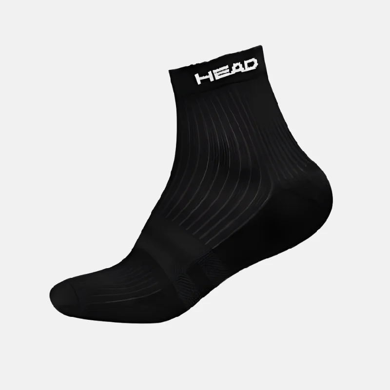 Bike tire strap-Head HSK-74 Ankle Socks -Black