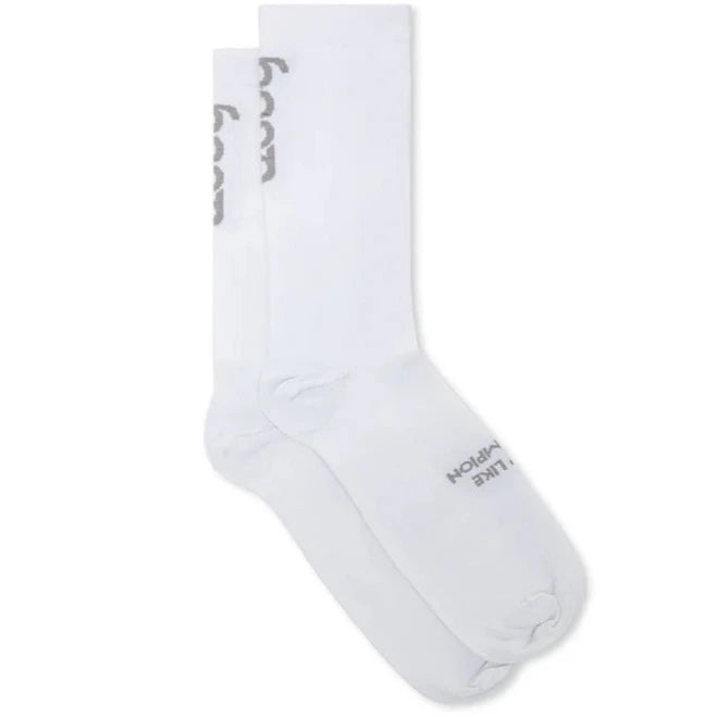 Bike seat strap-Calze Udog Logo - Bianco