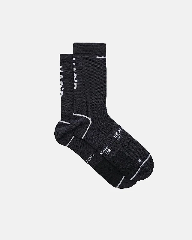 Mountain bike clip-x The Arrivals Sock - Black