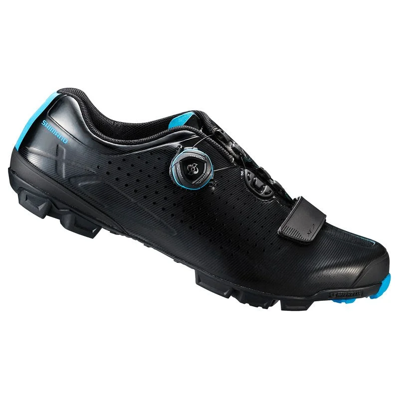 Bike chain pad-Shimano XC7 Shoe Blk/Blu 43