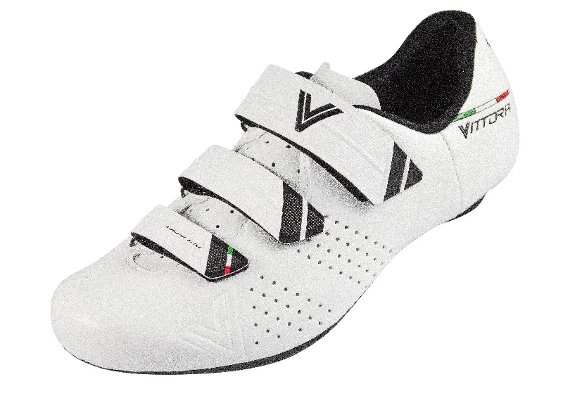 Bike frame clip-Vittoria Rapide Road Cycling Shoes (White)