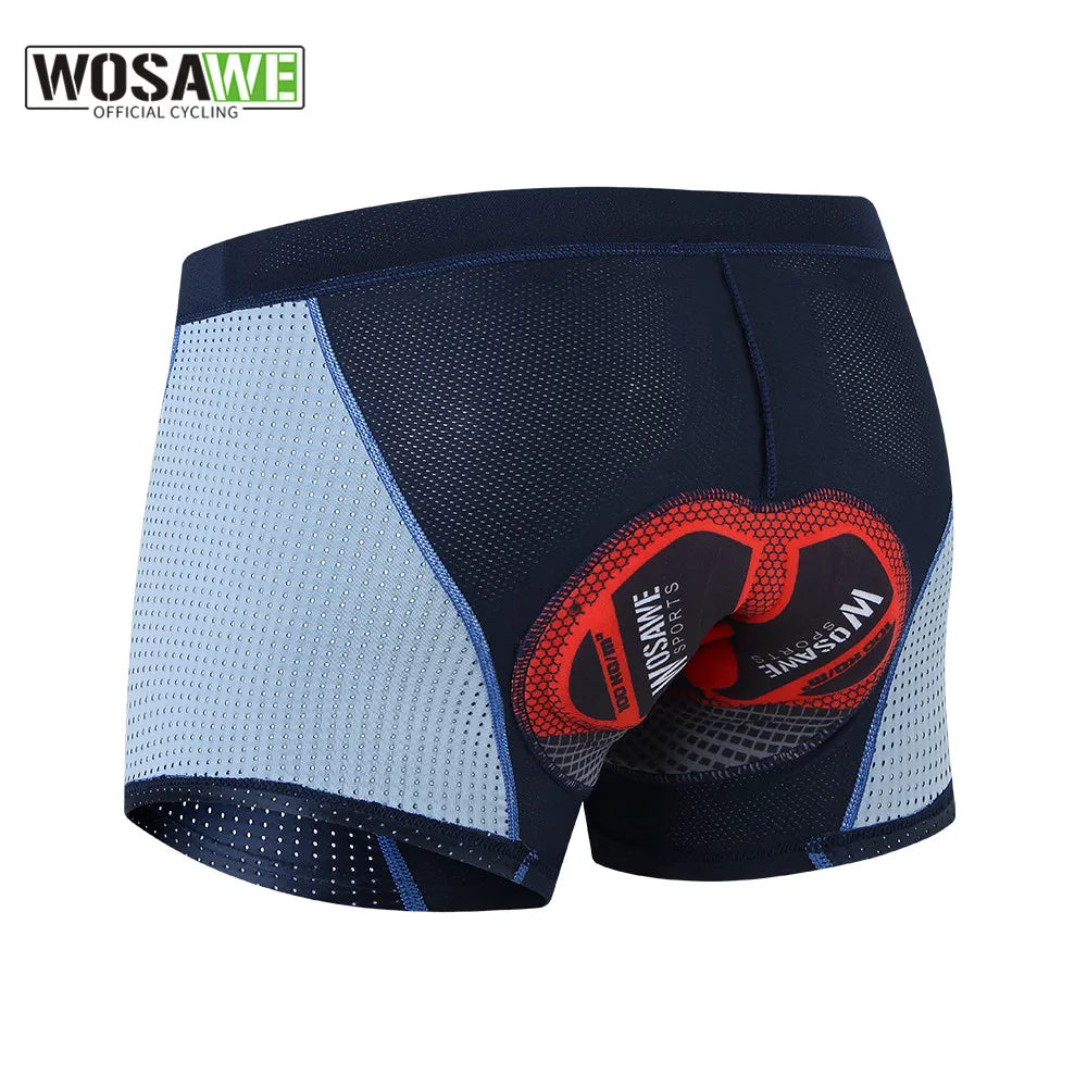 Cycling shoe pad-Upgrade Cycling Shorts Men Cycling Underpant Pro Shockproof Padded Bicycle Underpant MTB Road Bike Underwear Man Shorts