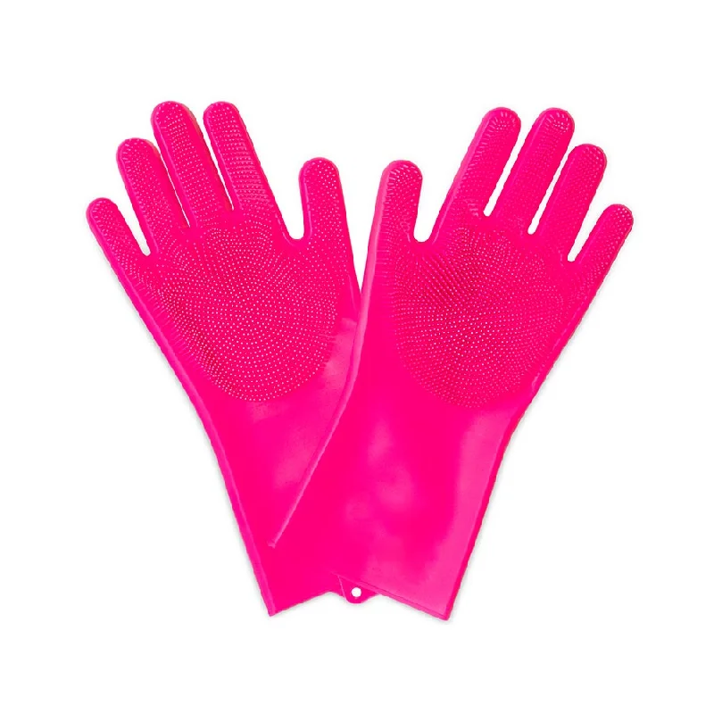 Cycling backpack clip-Muc-Off Deep Scrubber  Cleaning Glove - Silicone Dishwasher Safe Large