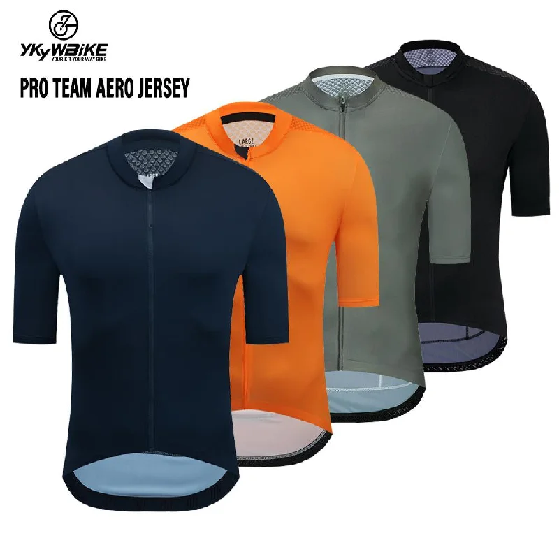 Bike chain strap-YKYW Men's PRO Team Aero Cycling Jersey Short Sleeve Breathable 5 Colors