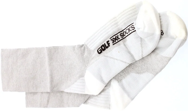 Bicycle spoke clip-X-SOCKS GOLF AIR STEP Men's MSRP $32 Mid Sock US 3.5 - 6 EU 35 - 38 Pr Grey NEW