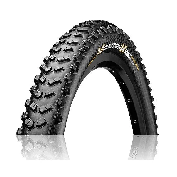 Bike chain lube-Mountain King Fold ProTection+ 27.5" Bike Tire: Black Chili