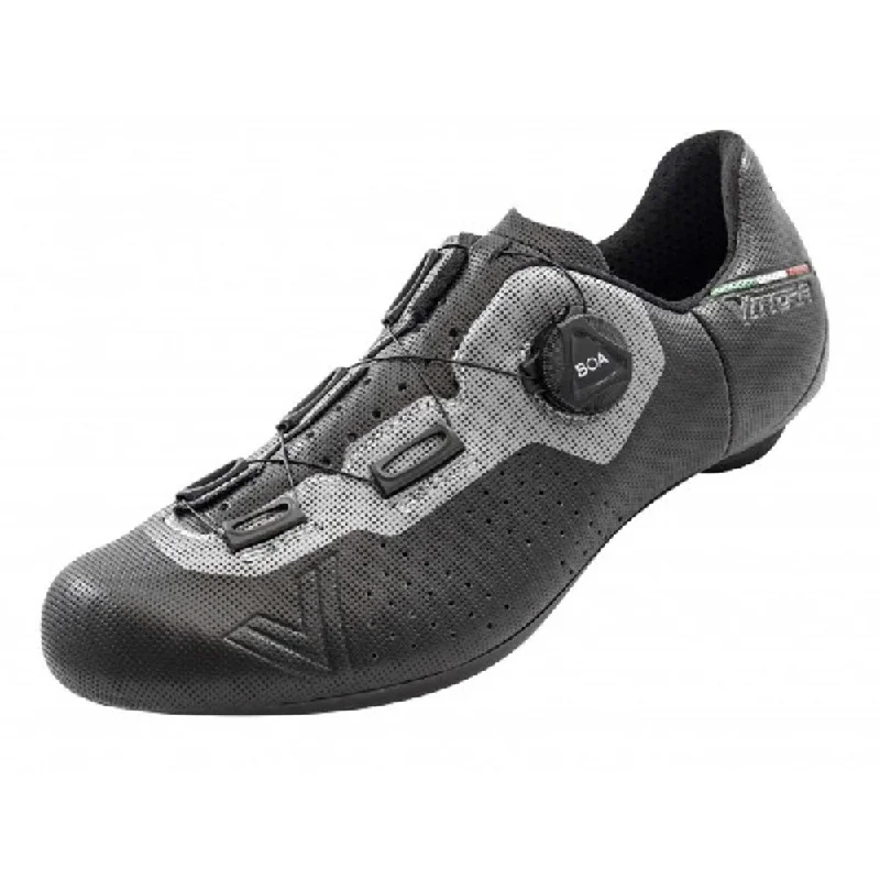 Bicycle mud clip-Vittoria Alise' Performance Road Cycling Shoes - BLACK/GREY