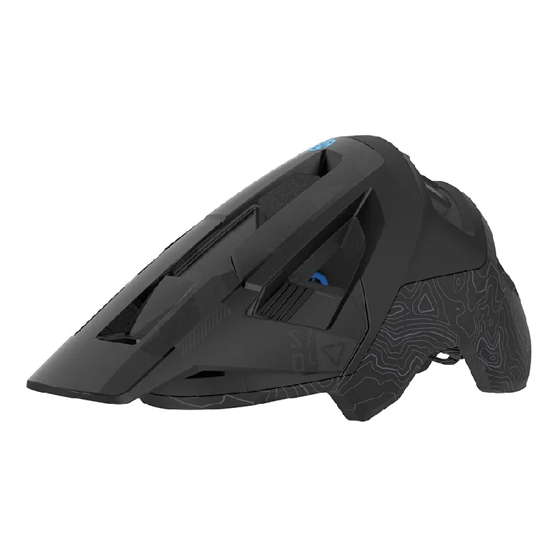 Bicycle mud clip-Leatt MTB AllMtn 4.0 Men Helmet Stealth L 59-63cm