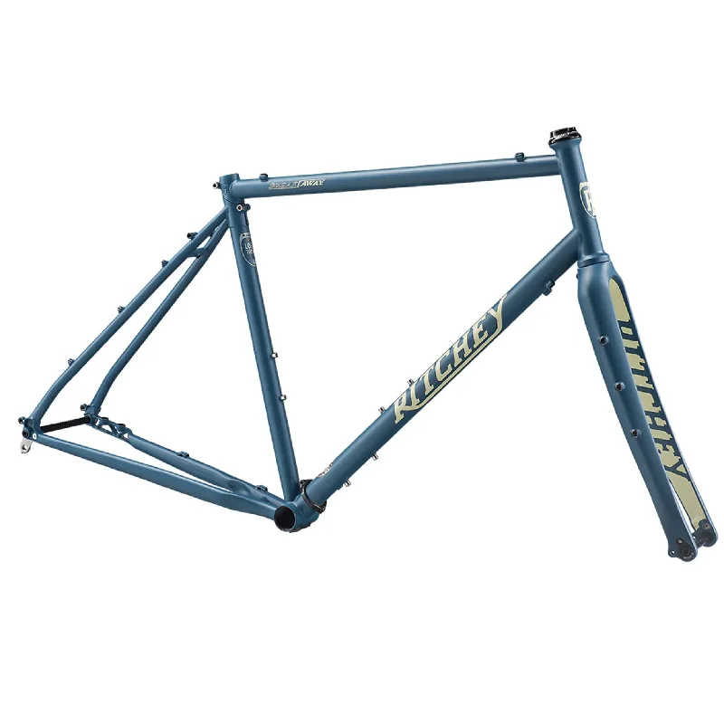 Bike chain clip-Ritchey Outback Break-Away Disc Frameset Large Blue