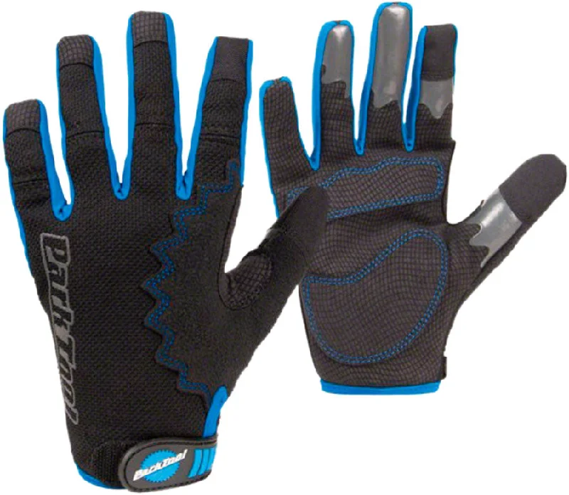 Bicycle lock pad-Park Tool Mechanics Gloves Small Black/Blue